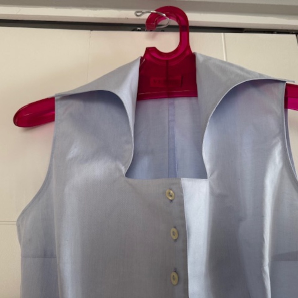 VERSE Sleveless Blouse - Blue - Size EU 38